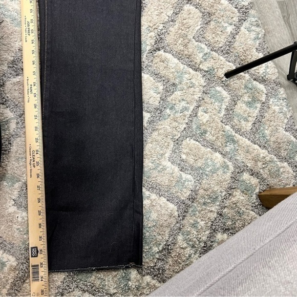 We wore what Womens High Rise Dad Jean in Dani Blue & Black size 28 - Picture 7 of 10